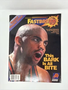 Vintage Basketball Magazine Charles Barkley Phoenix Suns NBA Fastbreak - Picture 1 of 7