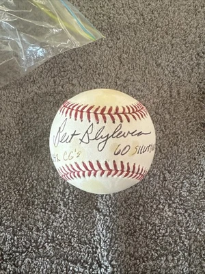 Bert Blyleven Autographed Rawlings MLB Official Baseball Minnesota Twins - Image 1 of 4