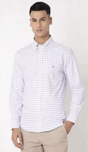 Brooks Brothers REGENT FIT Baumwolle bügelfrei Button Down Hemd Herren Gr. M - Bild 1 von 22