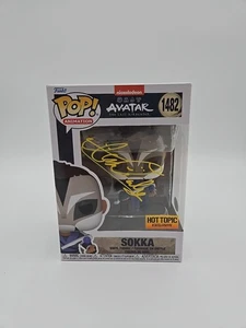 Funko Pop! Sokka #1482 Avatar Ian Ousley Firmado Certificado de Autenticidad JSA - Imagen 1 de 9