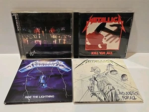 METALLICA - 4 CD LOT - ALL DISCS EXCELLENT - SEE TITLE LIST IN DESCRIPTION - Picture 1 of 16