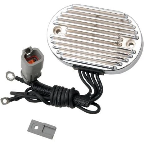 Drag Specialties - 74610-01 - Solid-State Regulator, Chrome