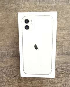 Apple iPhone 11 64 GB WHITE EMPTY BOX ONLY REPLACEMENT BOX - Picture 1 of 4