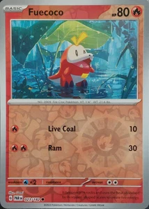 Fuecoco 023/182 | Paradox Rift | Common Reverse Holo | NM Pokémon Card - Picture 1 of 1