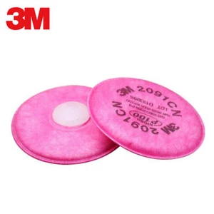 CARTUCHOS ALMOHADILLAS FILTRO 3M 2091 PARA RESPIRADORES SERIE 6000 7000 Y FF-400 1/PAR - Imagen 1 de 6