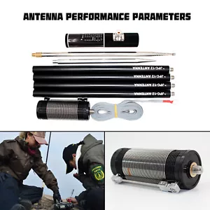 JPC-12 Portable Shortwave Antenna 8 Band Outdoor Balcony Rack Antenna 7MHz~50MHz - Zdjęcie 1 z 12