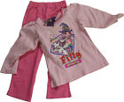 Kinder Schlafanzug Nachtwäsche 2-teilig Filly Pferdchen Mädchen Pferde rosa pink
