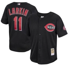 Mitchell & Ness Cincinnati Reds #11 Baseball Jersey New Mens Size XX-LARGE $130 - Picture 1 of 2