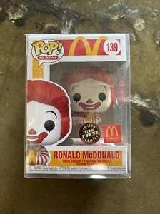 FUNKO POP ! RONALD MCDONALD 139 CHASE GLOW LIMITED EDITION - Picture 1 of 6