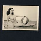 #260 ROESSLER AKTFOTO / NUDE WOMAN STUDY * Vintage 1950s Studio Photo