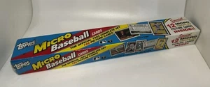 1992 Topps Micro Baseball Cards Complete Set + 12 Micro GOLD -  Factory Sealed - Picture 1 of 3