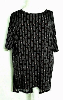  LulaRoe Top Size S Short Sleeve  Multicolored Women's  - Image 1 of 4