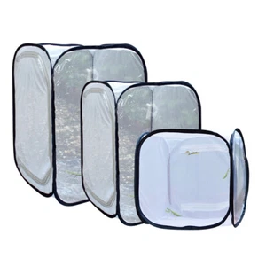 Foldable Insect Butterfly Habitat Mesh Cage Housing Enclosure Insect Net - Picture 1 of 14
