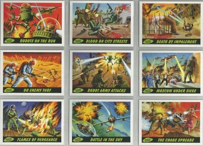 Mars Attacks Heritage - "Deleted Scenes" 10 Card Chase Set - Immagine 1 di 2