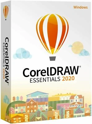 CorelDRAW Essentials 2020 Graphic Design Vector Illustration Page Layout Softwar - Image 1 of 4