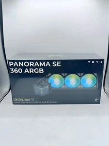TRYX Panorama SE 360 ARGB Liquid Cooler 294027 – Black | LGA 1851/1700/1200/115 - Photo 1/6