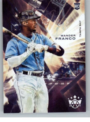2022 Panini Diamond Kings #95 Wander Franco RC Rookie Tampa Bay Rays ID:30754 - Image 1 of 2
