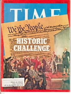 TIME Magazine August 6 1973 Historic Challenge LA Dodgers Shah Reza Pahlewi - Picture 1 of 2