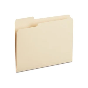 MyOfficeInnovations File Folders 1/3 Cut Letter Size Manila 100/Box 116749 - Picture 1 of 4