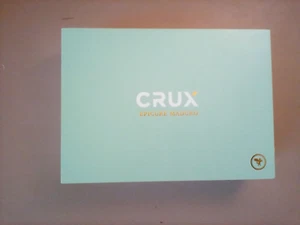 Caja de cigarros de madera con tapa verde Crux Epicure Maduro Robusto Extra 5,75x54 - Imagen 1 de 5