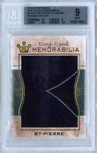 2010 SPORTKINGS KING-SIZED MEMORABILIA - 1/1 GEORGES ST-PIERRE RELIC! - BGS 9 - Picture 1 of 2