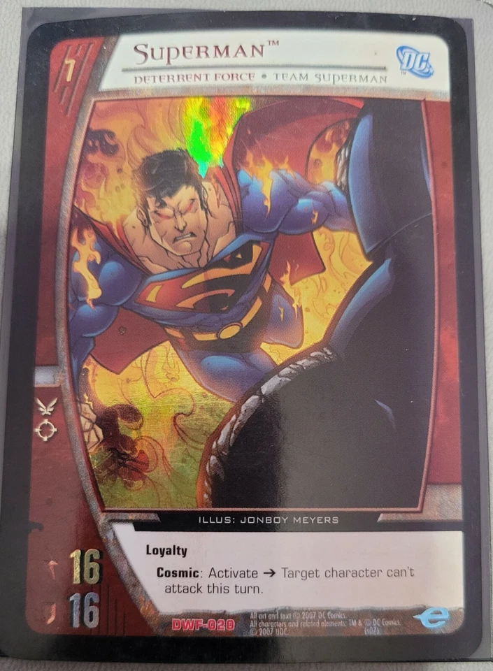 Superman Deterrent Force (FOIL) VS System DWF-020 - Image 1 of 1