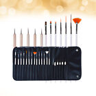 20 PCS/Set Nail Brush Kit Nail Art Tips Builder Brush Manicure Nail Art Brush