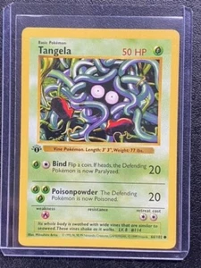 Pokemon Card Tangela 1st Edition 1999 66/102 - Picture 1 of 2