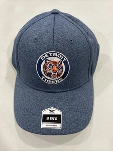 Detroit Tigers Cooperstown Logo Baseball MLB Fan Favorite MVP Snapback Hat NEW - Picture 1 of 2
