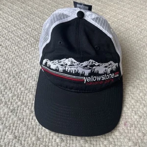 NWT Yellowstone National Park Mesh Snapback Adjustable Baseball Hat Cap - Picture 1 of 11