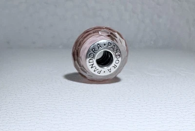 PANDORA ROSA FASCINANTE CRISTAL DE MURANO Y PLATA ESTERLINA .925 ALE ENCANTO/CUENTAS Foto 1 de 4