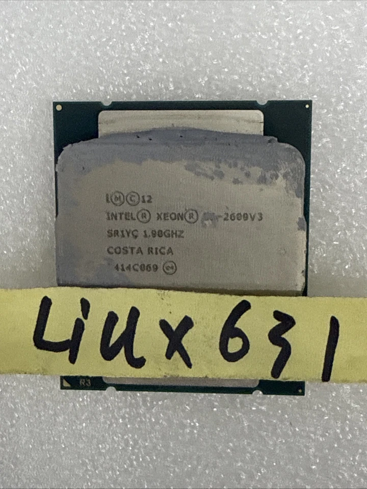 Intel Xeon E5-2609 V3 (SR1YC) 1.90GHz 6-Core FCLGA2011-3 CPU - Image 1 of 1