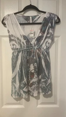 Tilly's Full Tilt Top Women's  Sleeveless Top -Butterfly-Size L *New with Tag* - Image 1 of 3