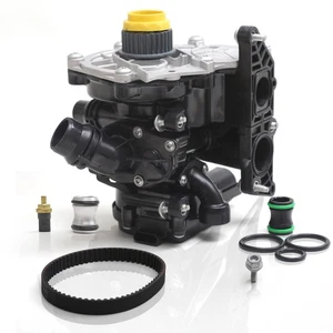 Electronic Water Pump Thermostat Assembly Fit For VW AUDI 1.8T 2.0T 06L121111H - Picture 1 of 12