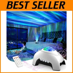 Adjustable Star Light Projector with Soothing Sounds for Ultimate Relaxation - Picture 1 of 8