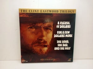The Clint Eastwood Trilogy (LaserDisc) Deluxe Letter-Box Edition MGM/UA - Picture 1 of 20