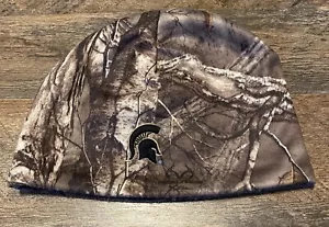 REALTREE Xtra Men’s Camo Skull Cap Beanie Michigan State University Spartans - Picture 1 of 11