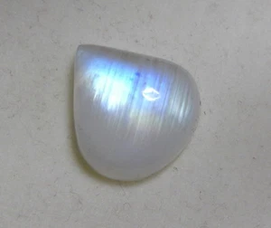 BEAUTIFUL12CTPEAR SHAPE NATURAL  EARTH MINED MOONSTONE  FROM BRAZIL - Picture 1 of 8