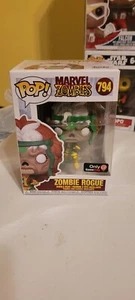 Funko POP! Marvel Zombies 794 Zombie Rogue - GameStop Exclusive - Picture 1 of 4
