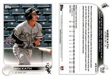 2022 Topps Pro Debut Baseball Card PD-63 WES KATH ACL WHITE SOX