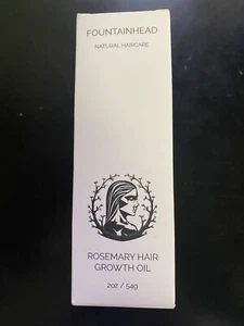 Fountainhead Natural Haircare Rosemary Hair Growth Oil 2oz - Picture 1 of 5