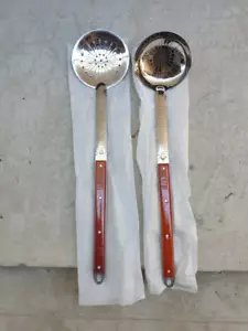 SKIMMER + LADLE UZBEK stainless steel 64cm/25,5 in COOKING PLOV узбекская - Picture 1 of 1