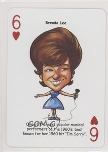2012 Hero Decks Presents Country Music Playing Cards Brenda Lee 1p1