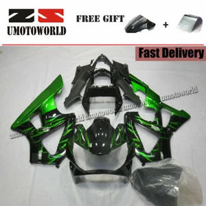 Green&Black ABS Injection Bodywork Fairing Kit for Honda CBR 929RR 2000-2001 00 - Picture 1 of 2