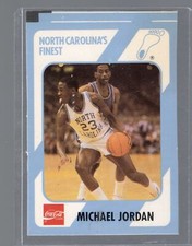 Michael Jordan 1989 Collegiate Collection North Carolina's Finest #17 Blank back