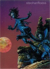 1994 FPG Joe Jusko Edgar Rice Burroughs Metallic Storm MS3 The Plant Men of Mars