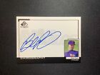 2000 Brad Penny Sp Top Prospects Chirography On-Card Auto Rc Seadogs Marlins