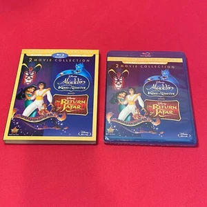 Aladdin and the King of Thieves & the Return of Jafar Blu Ray Brand New Disney - Picture 1 of 2