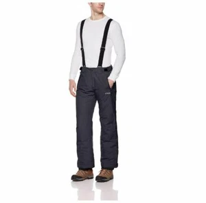 5Oaks Hombre Básico Esquí Nieve Bib Pantalón con Suspendedores Ajustables Negro Talla M - Imagen 1 de 2