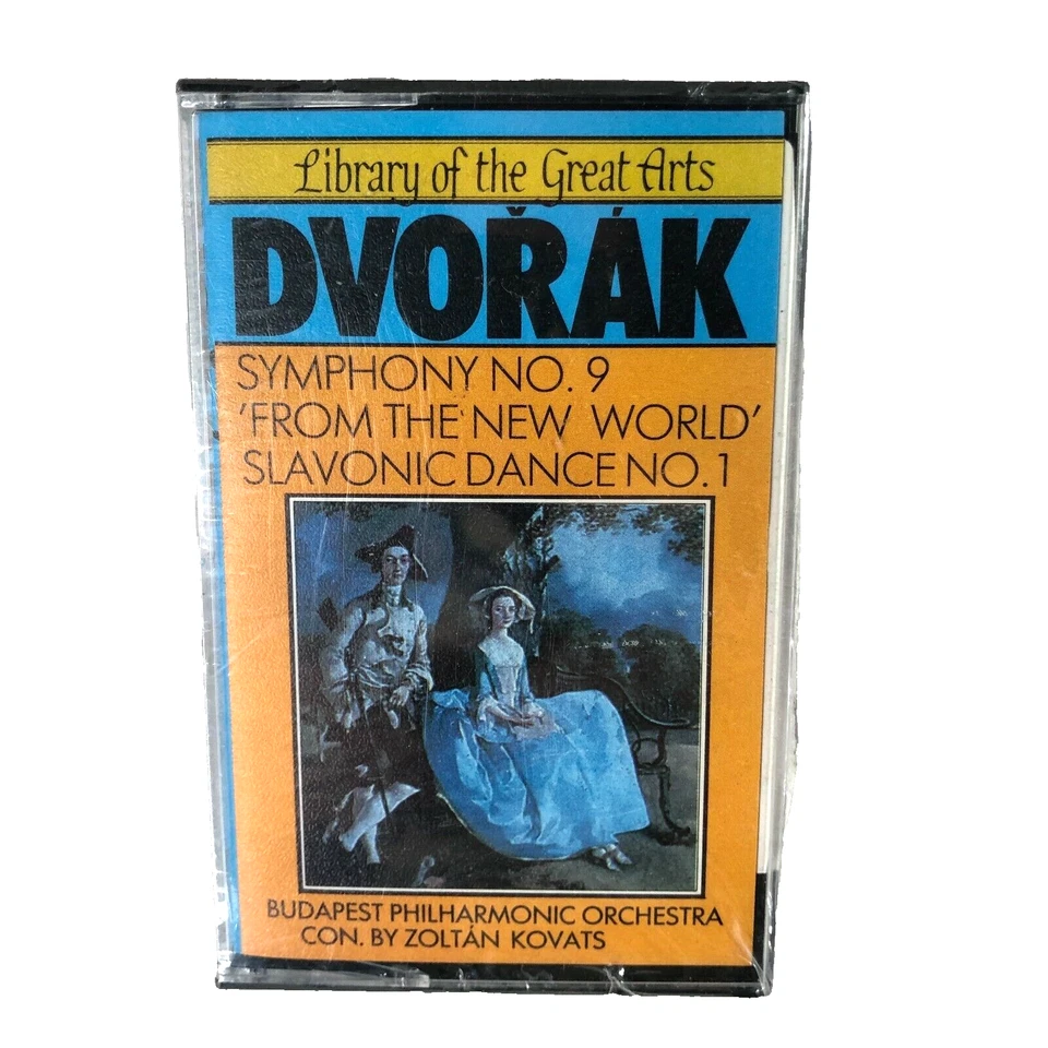 Dvorak Symphony No. 9 Cassette Tape New World Slavonic Dance No. 1 Sealed Kovats - Image 1 of 2